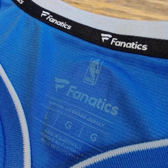 Dallas Mavericks Jersey #1 Dennis Smith Jr Men's Large L Fanatics NBA - Picture 5 of 7